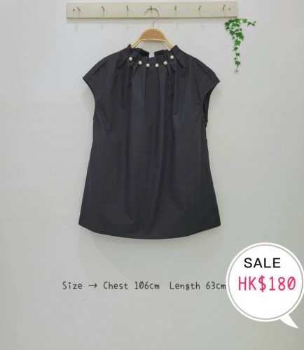 日本黑色珠珠TOP